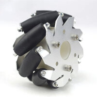 Nexus Robot Mecanum Wheel Rechts 10 Zoll 254 mm Walzen Rad mit Nylon-Rolle Tragf&auml;higkeit &gt;50KG 14131R
