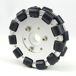 Nexus Robot 5 inch 127mm Double Aluminum Omni Wheel basic 14075
