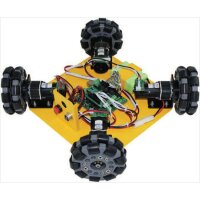 Nexus Robot 4WD Omni-Wheel Allseitenrad Rundlaufrad Omnirad Arduino-kompatibles mobiles Roboter-Fahrwerk 10008