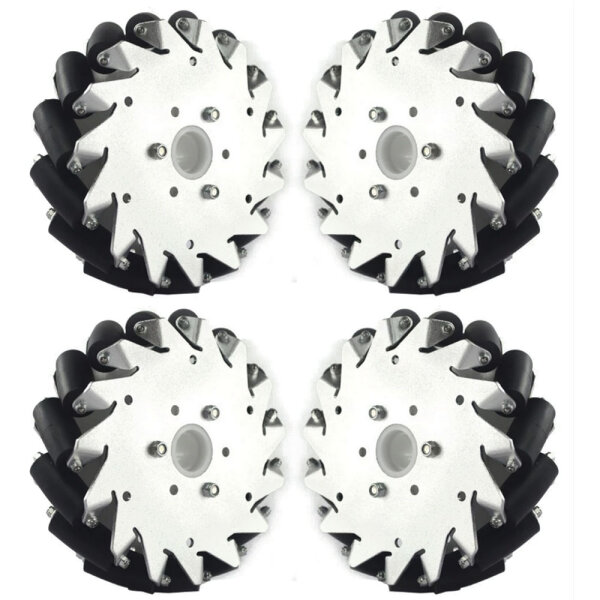 Nexus Robot Wheel Set (2 left + 2 right) 6 inch 152mm Double Aluminum Omni Wheel  basic 14085