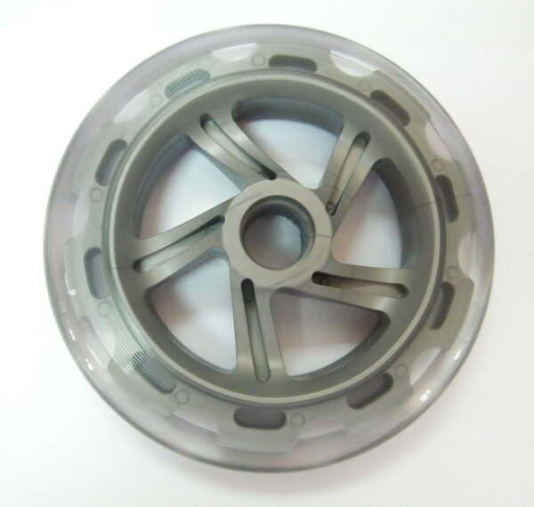 Nexus Robot PU 82A wheel (transparent) 145mm with high durability and low wear and tear