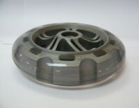 Nexus Robot PU 82A wheel (transparent) 145mm with high durability and low wear and tear