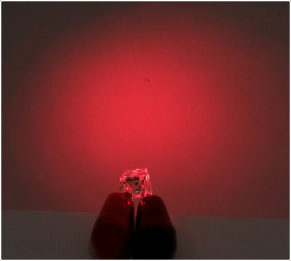 Phidgets 5mm LED Lampen Vier-Chip-Super-Flussmittel rot (Beutel mit 5 St&uuml;ck)