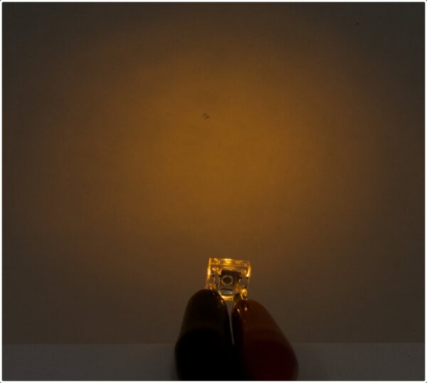Phidgets 5mm LED Lamps Four Chip Super Flux Yellow (Bag of 5)